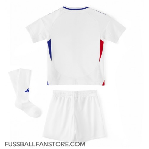 Olympique Lyonnais Replik Heimtrikot Kinder 2024-25 Kurzarm (+ Kurze Hosen)